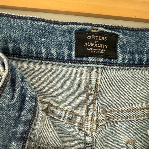 Citizens of Humanity - Olivia High Rise Slim Ankle Jeans in Backroad - Picture 4 of 8